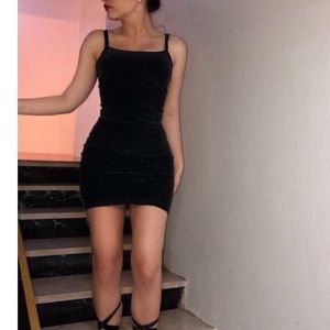 Forever 21 metallic shimmer dress